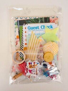 Junk Journal Starter Kit - Pen Pal - 60+ pieces - Scrapbook - Ephemera